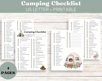 Ultimate Camping Checklist and Glamping Packing List - Comprehensive Guide for an Unforgettable Camping Trip