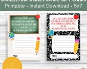 Back to School Teacher Gift Card Holder | Dinner and Dishes on Me | First Day of School Teacher Gift | Teacher Gift Card