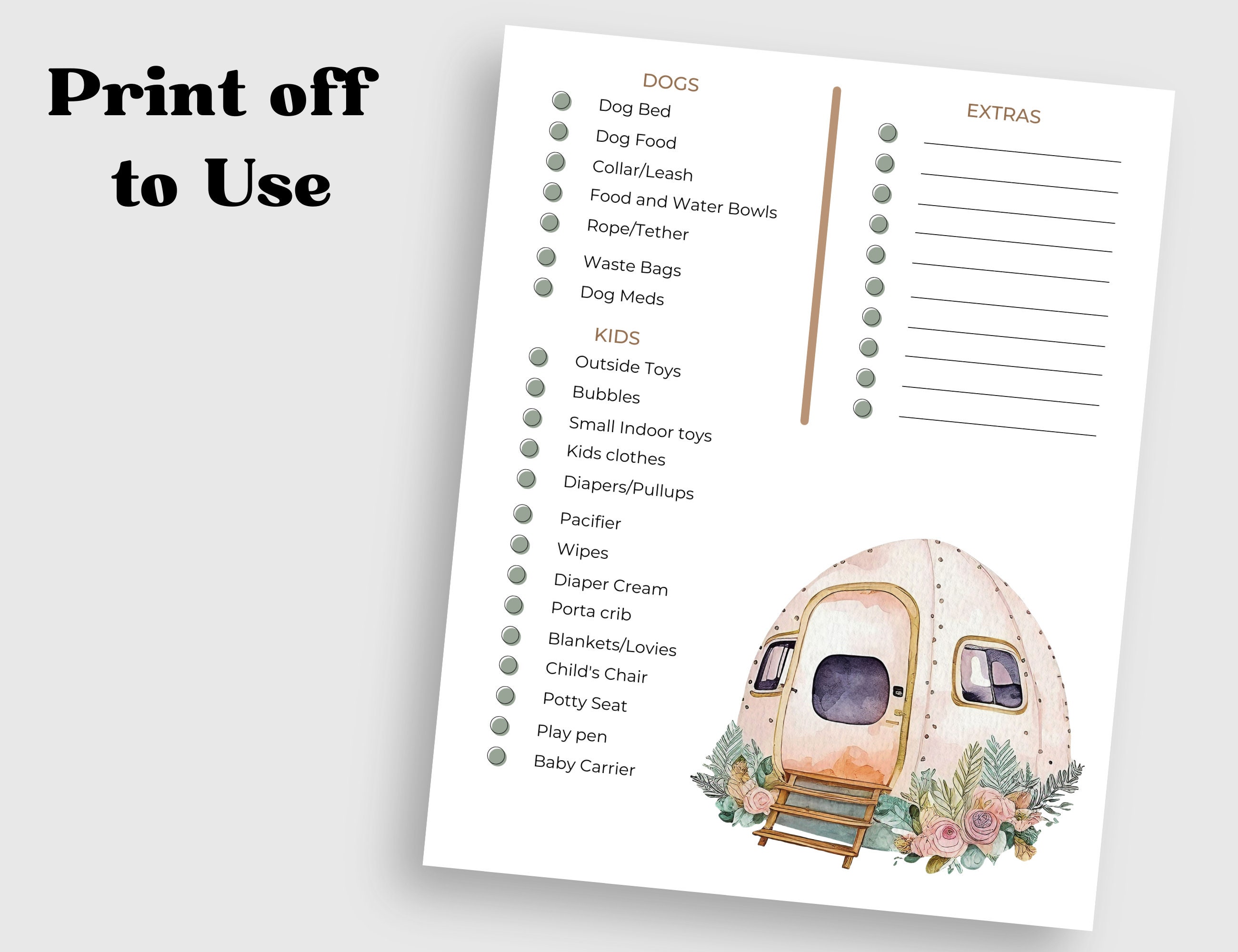 Ultimate Camping Checklist and Glamping Packing List Comprehensive ...