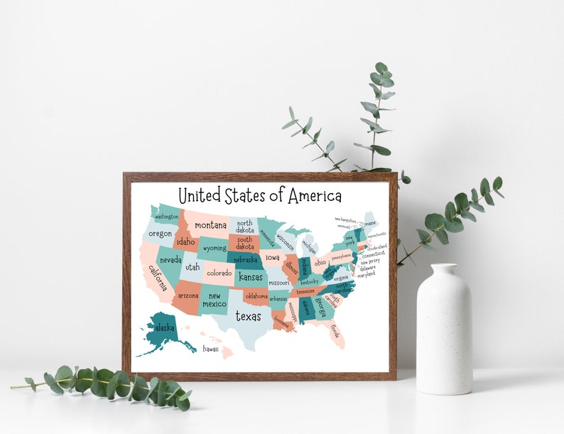 Printable United States Map Printable - Il 794xN.5302556733 Tr2s 