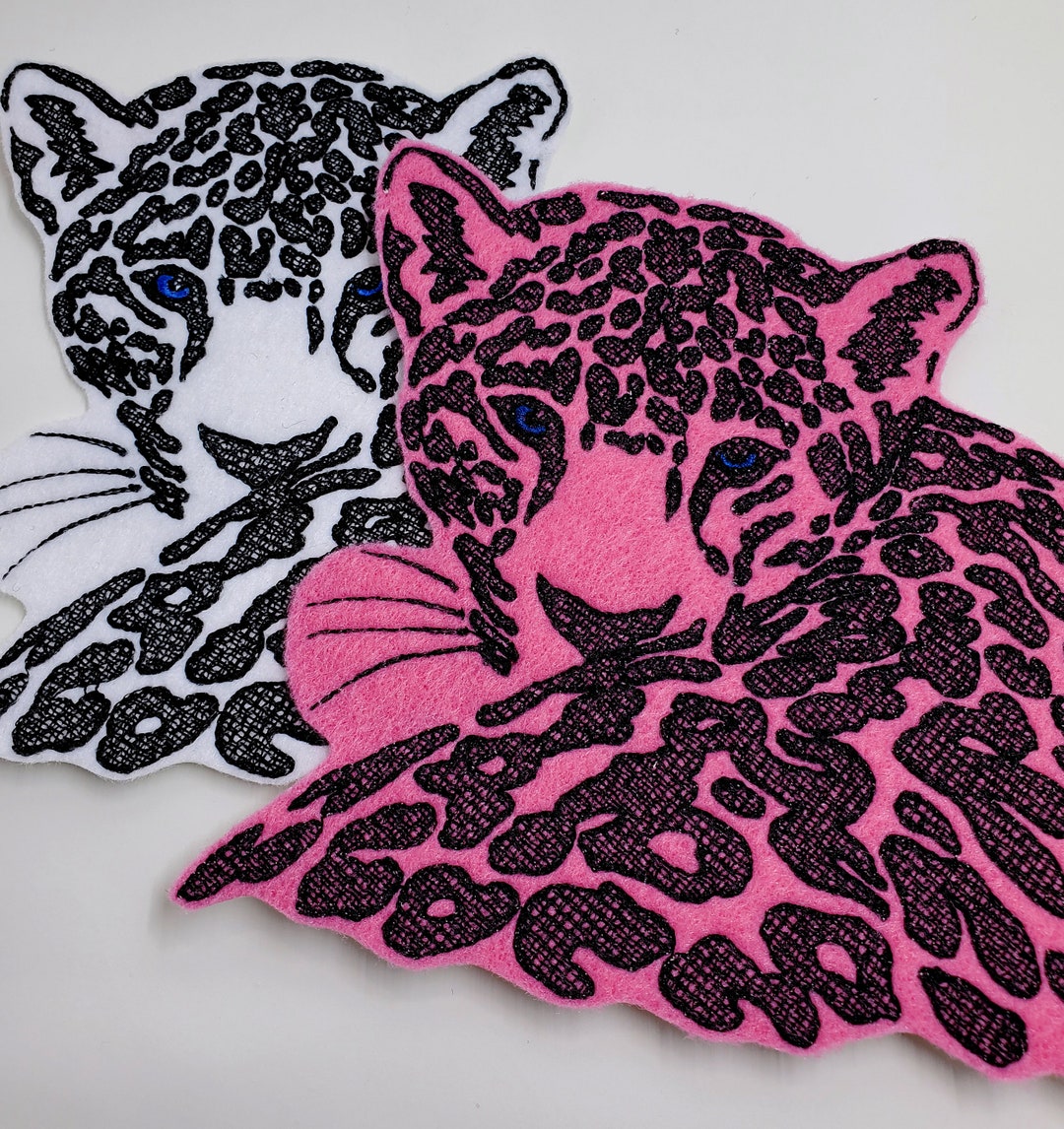 Enticing Leopard Patch - Leopard Patches - Animal Patches - Embroidered ...