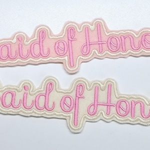 Long Personalized Name Patch, Name Badge, Bridesmaid Patch, Word Patch, Lunchpail name patch, Custom Word Patch, Name Patch for gifts,