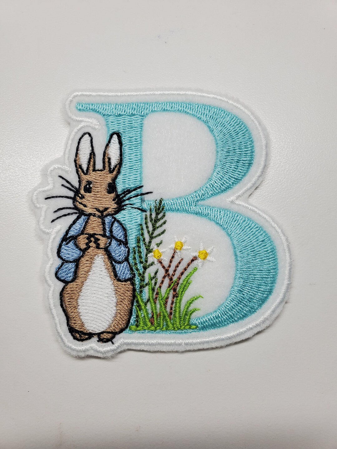 Personalized Rabbit Patch Rabbit Patch Easter Patch Personalized Easter