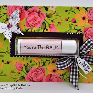 Lip Balm - lip balm Holder - SVG Digital File Download - Stocking Stuffer Gifts - Beauty - Pdf Downloads - Printable - Instant download