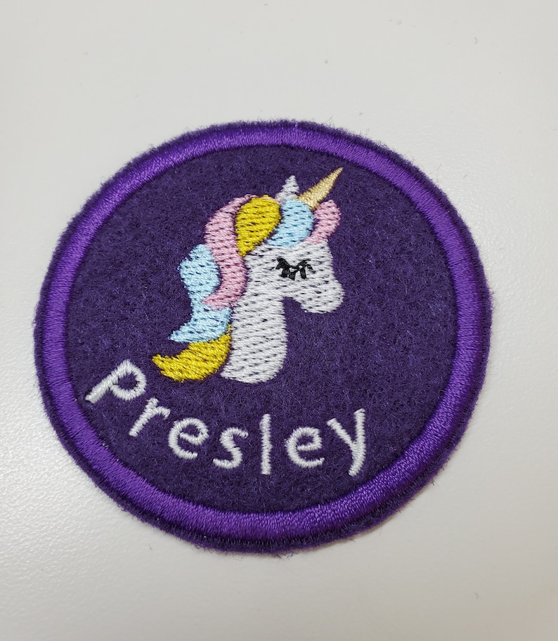 Personalized Name Embroidered Patches Name Badge Backpack Etsy