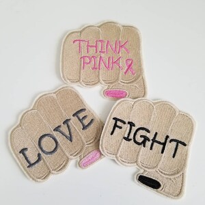 Fist Phrases Embroidered Patch - Custom Fist Patches - Power Patch ...