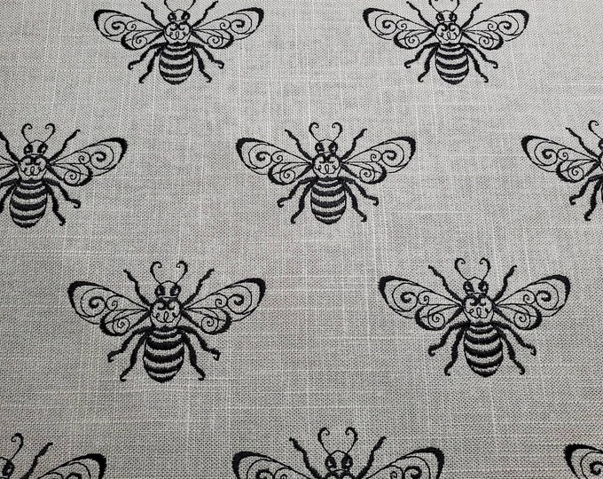 Honey Bee Embroidery Panel - Quilting Panels - Quilt Blocks ...