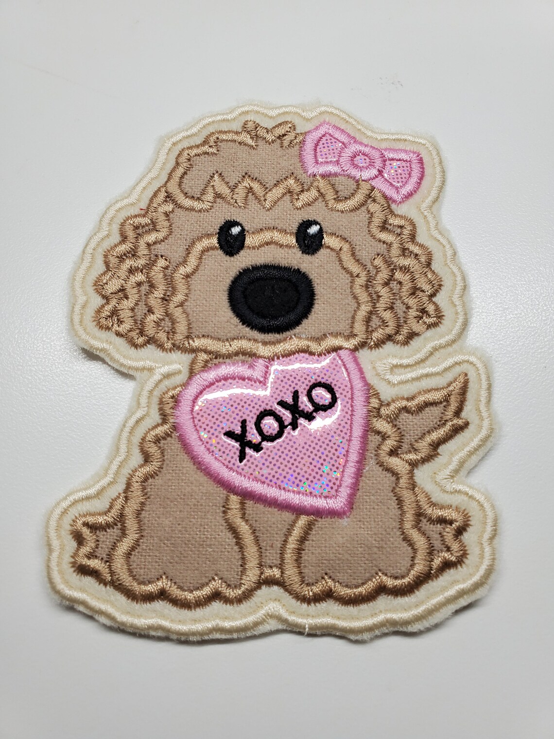 Personalized Puppy Valentine's Day Patch Doggy Patch Etsy