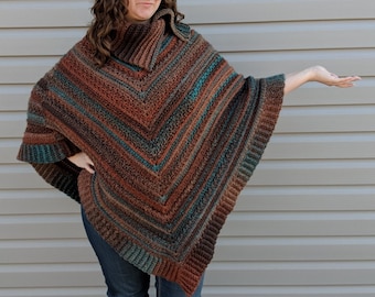 Crochet Pattern Poncho, Crochet Poncho Pattern, Crochet Poncho Women, Crochet Poncho, Crochet Pattern, Poncho Pattern, PDF Instant Download