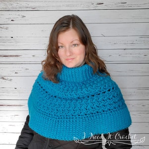 Crochet Pattern, Crochet Capelet Pattern, Crochet Pattern Capelet, Cape, Crochet Poncho Pattern, PDF Instant Digital Download, Free Pattern
