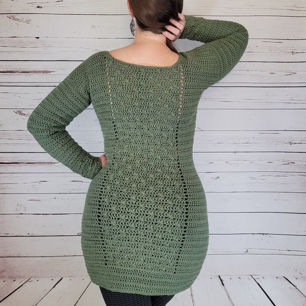 Crochet Dress Pattern Etsy