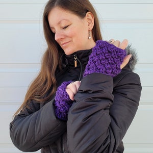 Crochet Glove Pattern, Crochet Pattern Gloves, Fingerless Gloves Pattern, Crochet Gloves, PDF Instant Digital Download, Free Pattern