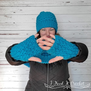 Crochet Glove Pattern, Crochet Pattern Gloves, Fingerless Gloves Pattern, Crochet Gloves, PDF Instant Digital Download, Free Pattern