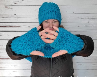 Crochet Glove Pattern, Crochet Pattern Gloves, Fingerless Gloves Pattern, Crochet Gloves, PDF Instant Digital Download, Free Pattern