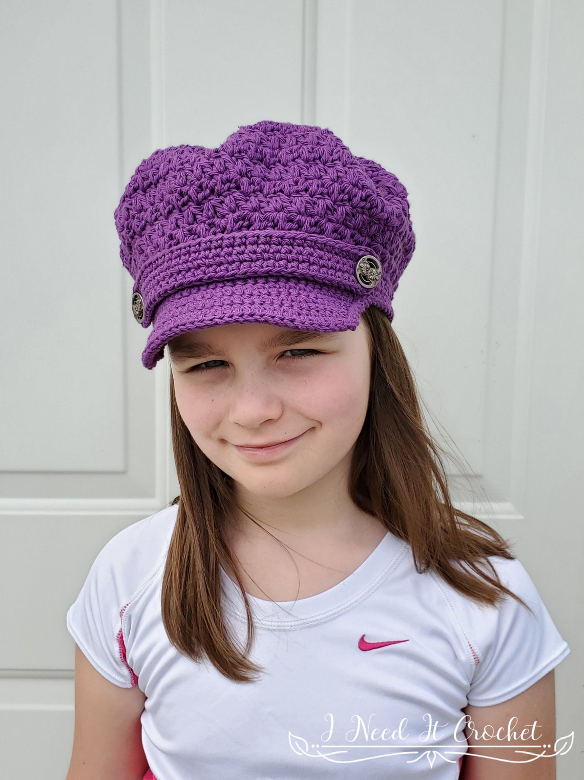 Crochet Hat Pattern Crochet Newsboy Hat Pattern Crochet Hat Etsy