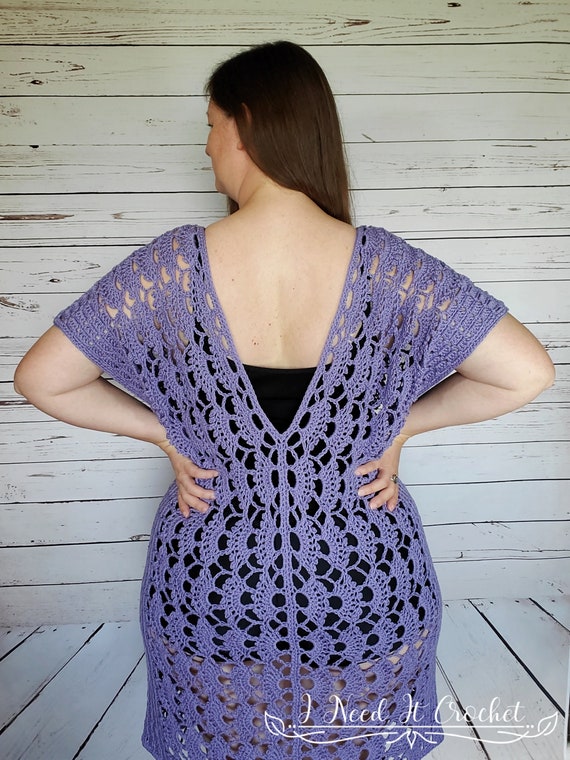 deep back crochet dress Guess Womens Blue Sleeveless V Neck Maxi Sheath Dress XS