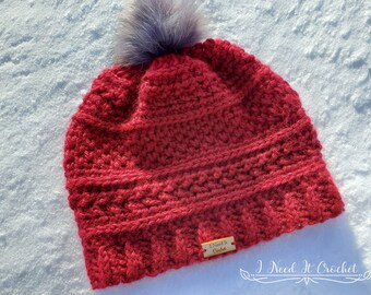 Crochet Hat Pattern, Crochet Pattern Hat, Crochet Pattern, Crochet Hat, Crochet Hat Pattern Women, PDF Instant Download, Free Pattern