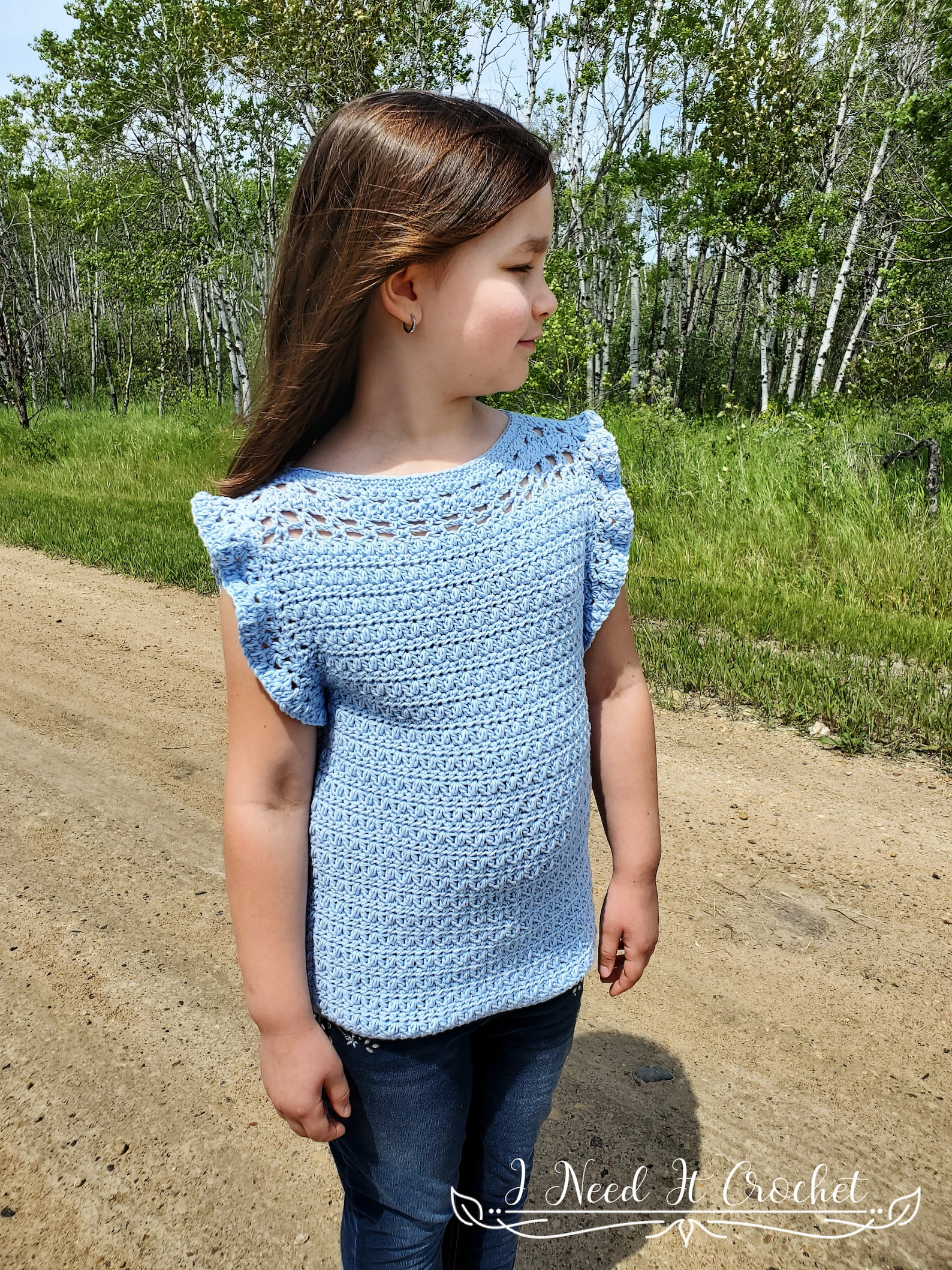 Kids Crochet Pattern, Crochet Top Pattern, Crochet Top, Kids Crochet ...