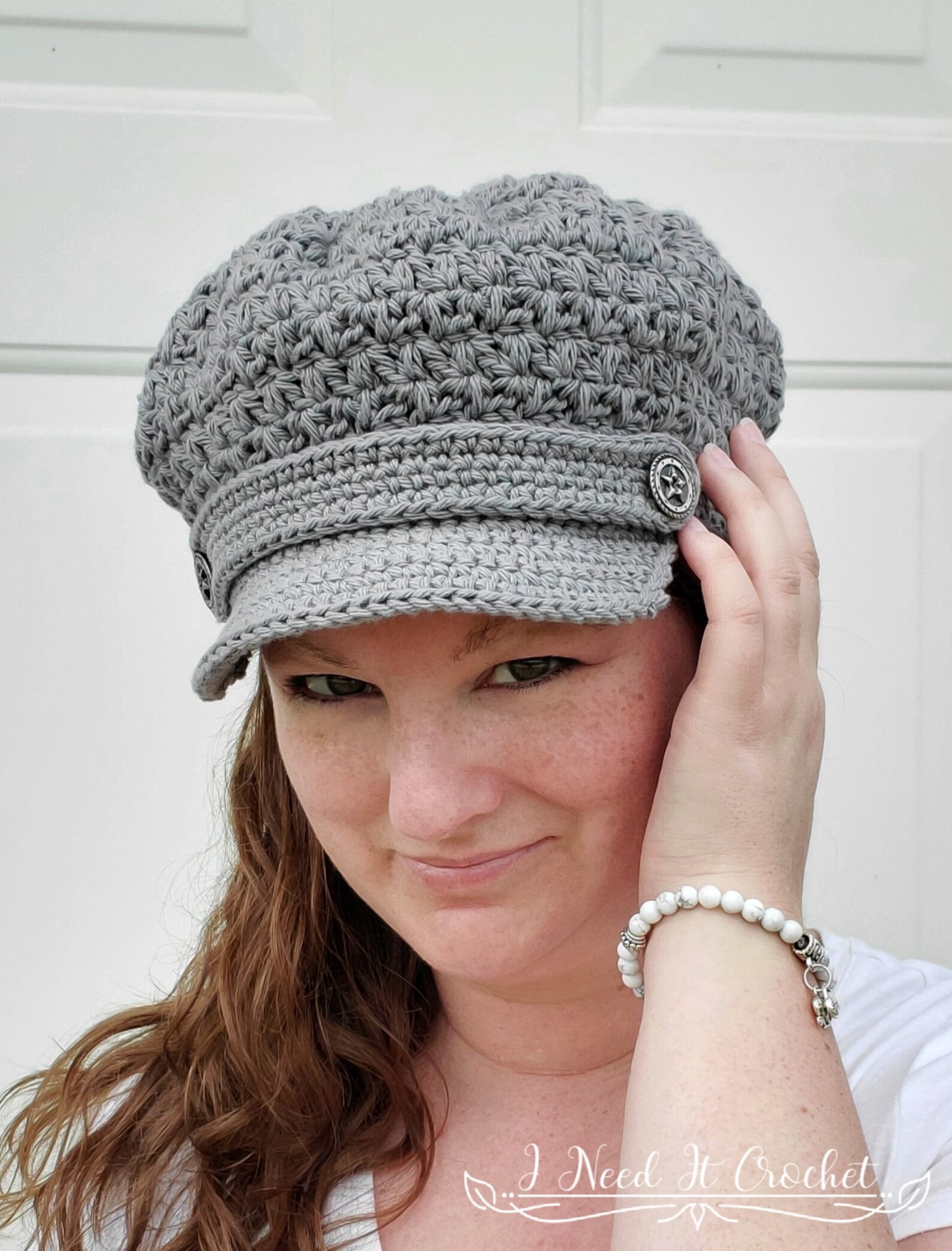 Crochet Hat Pattern Crochet Newsboy Hat Pattern Crochet Hat | Etsy