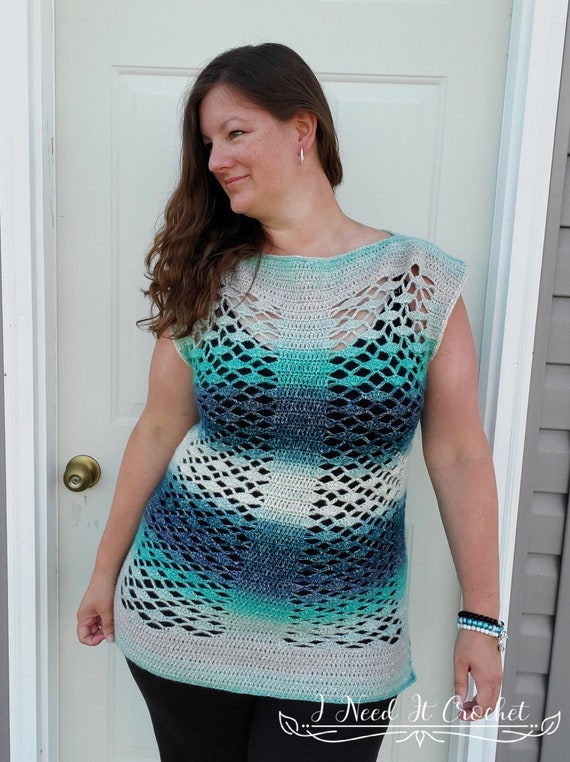 Crochet Pattern, Crochet Top Pattern, Crochet Top, Crochet Tops for Women Patterns, Crochet Pattern Women Top, Women's Crochet Top