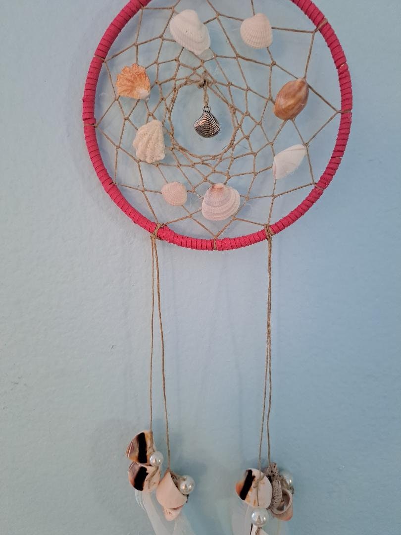 Shell Dreamcatcher - Etsy Shell Dreamcatcher - Etsy