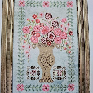 Rosewood Manor - Tickled Pink Cross Stitch Pattern