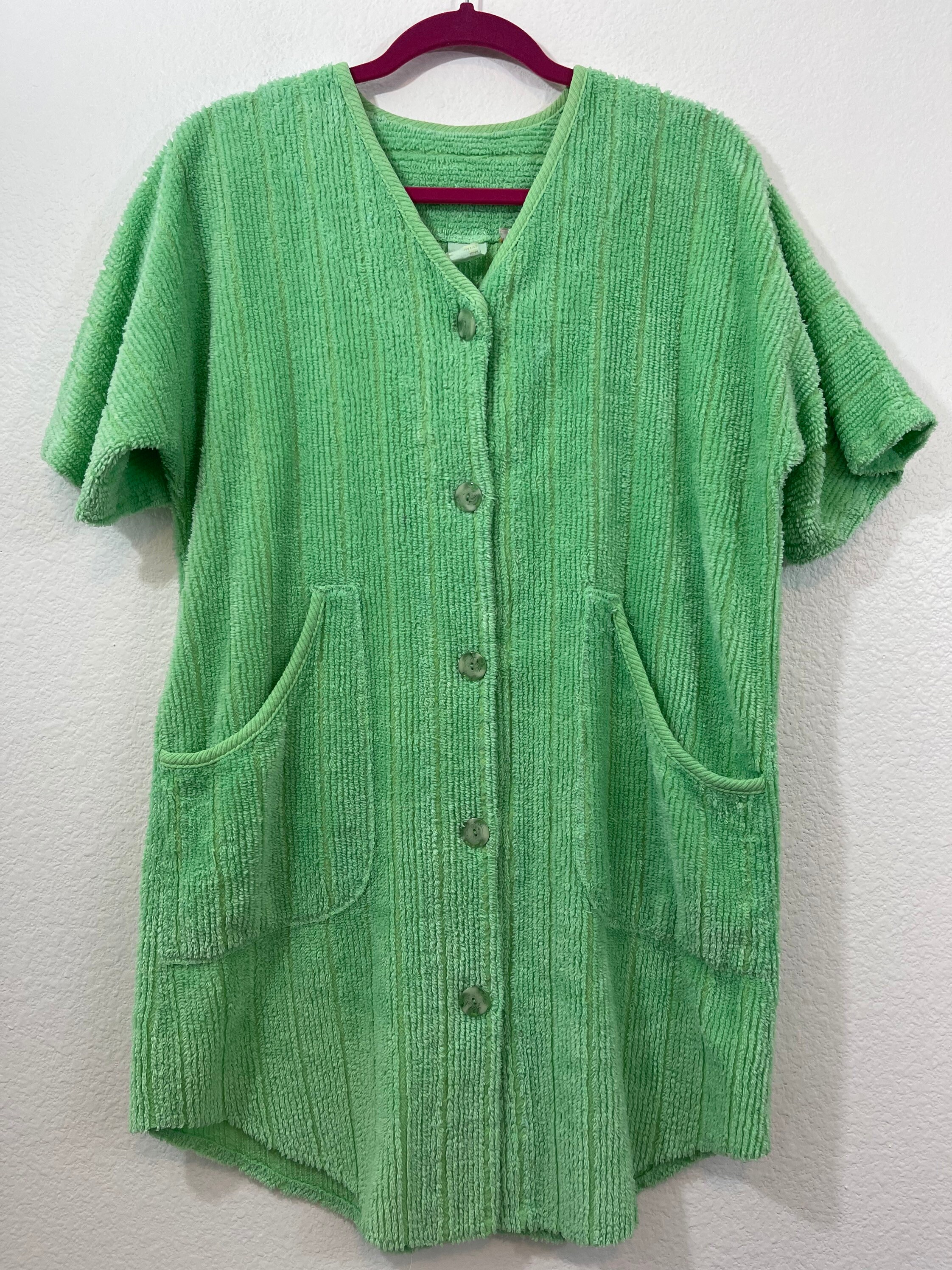 Terry cloth bed jacket clearance