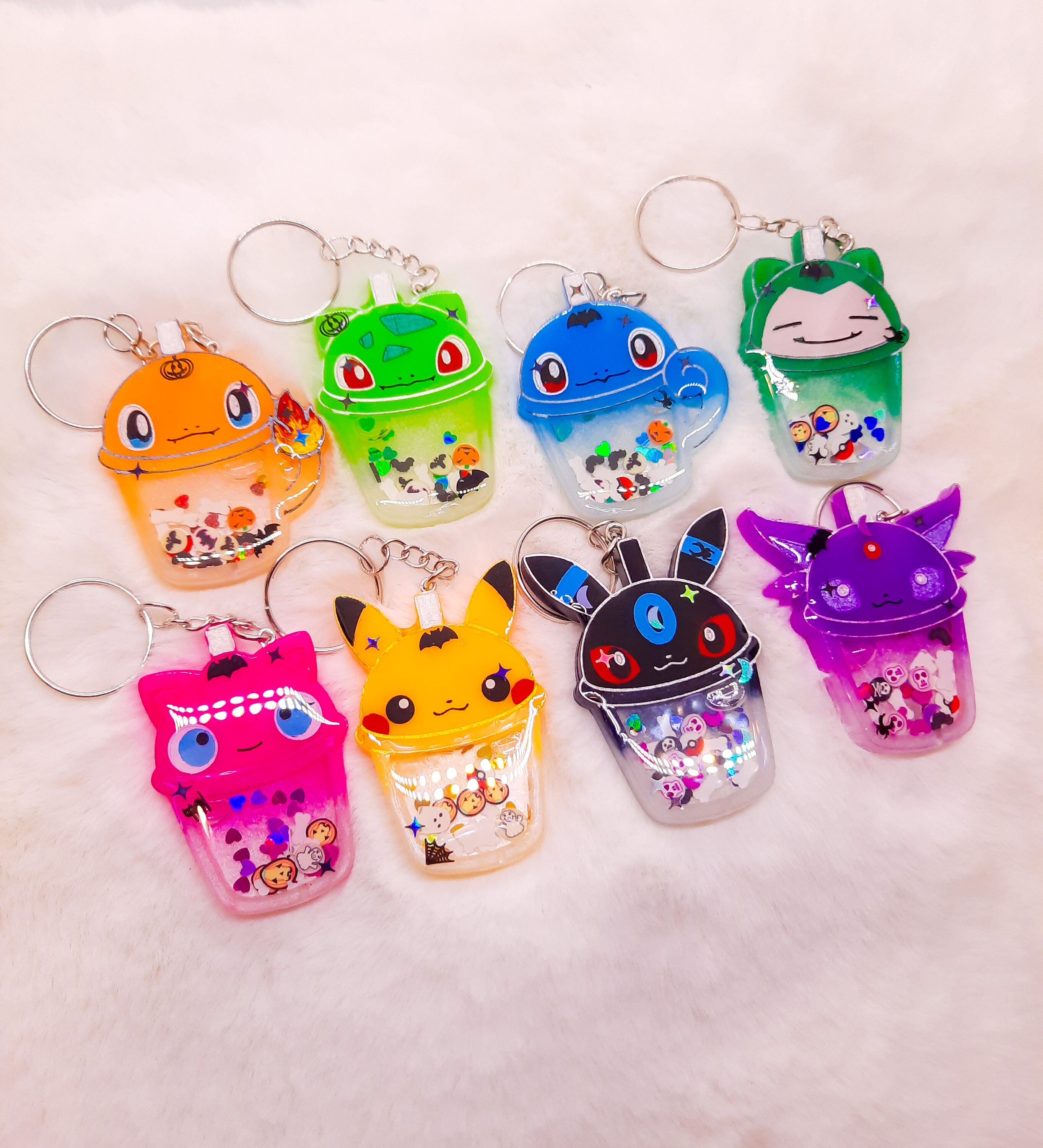 Johto Pokedex Shaker Keychain – SpookyZap