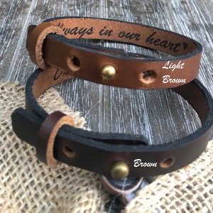 Adjustable Leather Bracelet,Personalized Bracelet,Leather Engraved Bracelet,Unisex Bracelet,Gift Personalized,Christmas Custom Gift For Dad