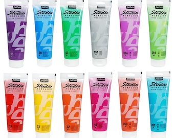 Farba akrylowa Pebeo Studio o wysokiej lepkości, tubki 100 ml