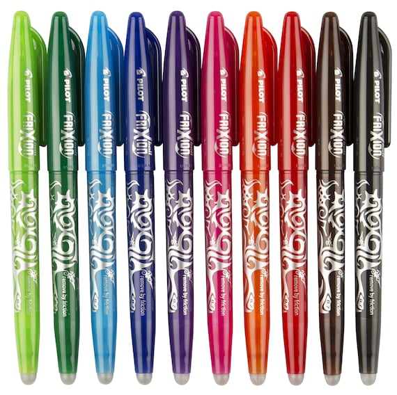 Pilot Frixion Pen Fabric Heat Erasable Pens Original Frixion