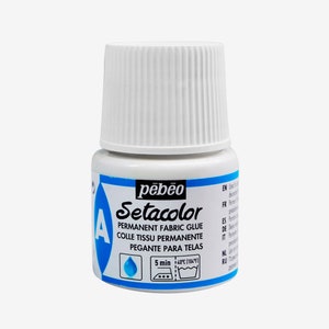 Pebeo Permanent Fabric Glue Setacolor 45ml Textile Glue