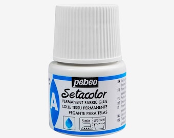 Pebeo Permanent Fabric Glue Setacolor 45ml Textile Glue