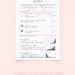 Note Pack Printable Planner Bundle 11 Blank Ruled Dot Grid - Etsy