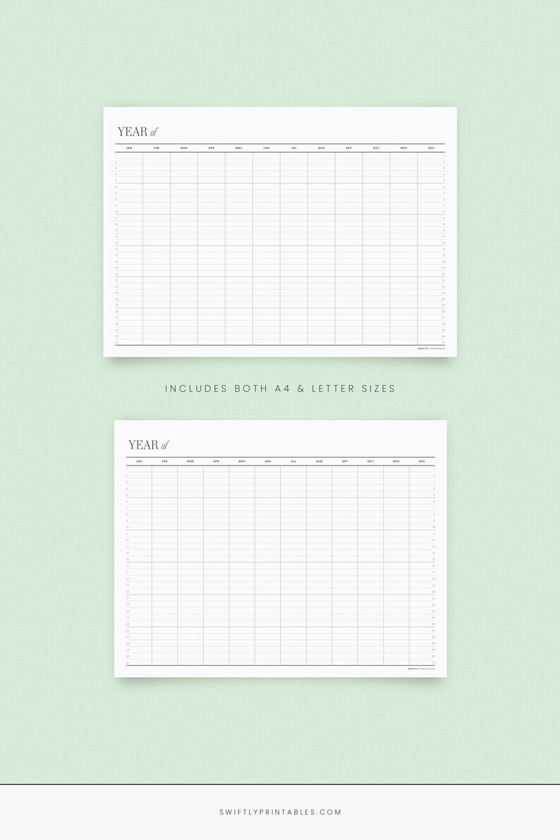 undated-yearly-calendar-printable-planner-a-perpetual-etsy