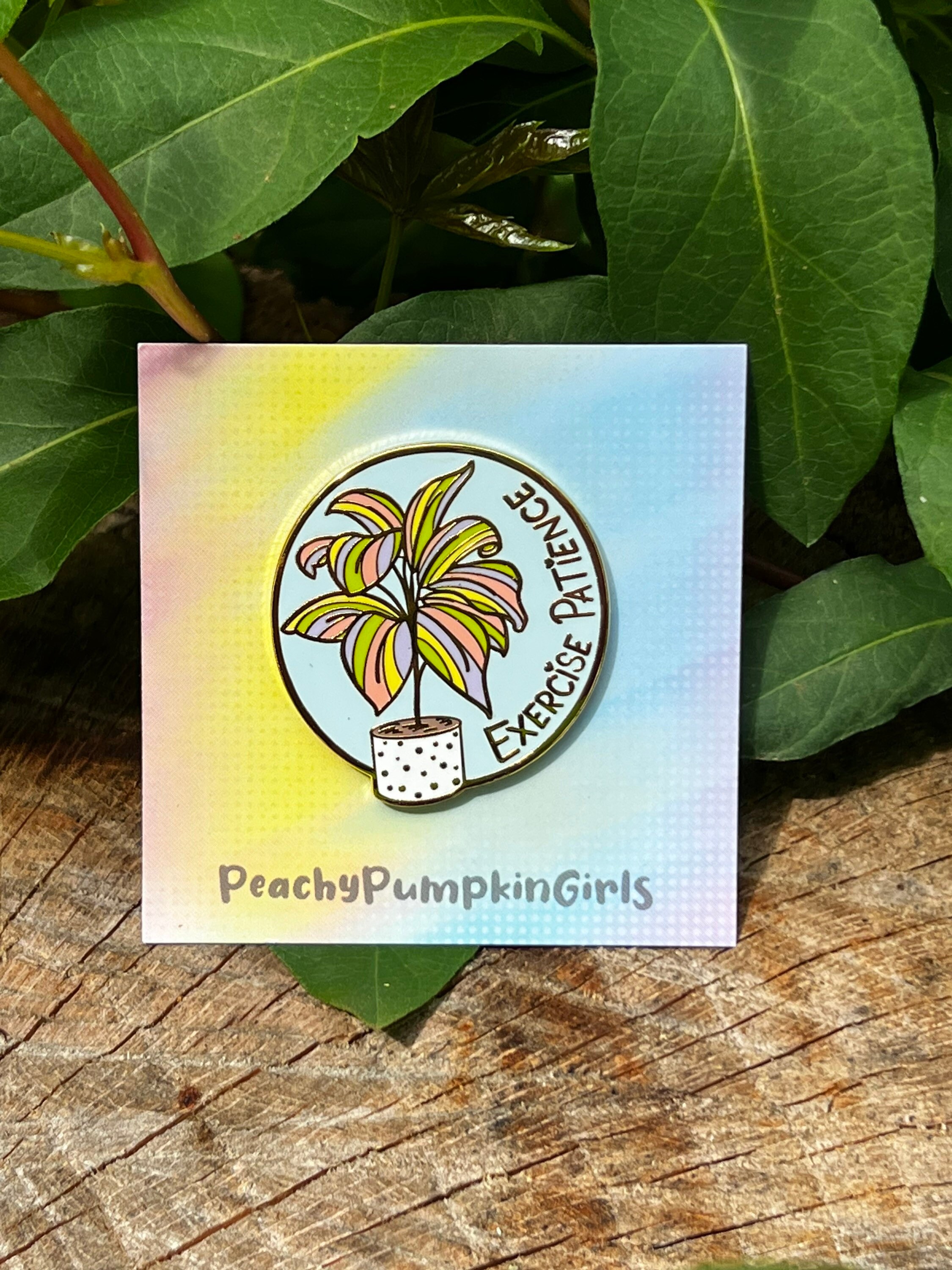 Exercise Patience Enamel Pin | JW Magnetic Pins | Gifts for Brothers ...