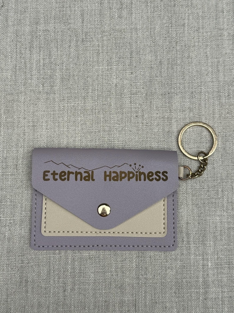 JW Card Holder Keychain gift | Eternal Happiness | JW Baptism gifts | Pioneer School | Pioneer Gift | jw Gifts | 2026 JW Convention Gifts Lavender