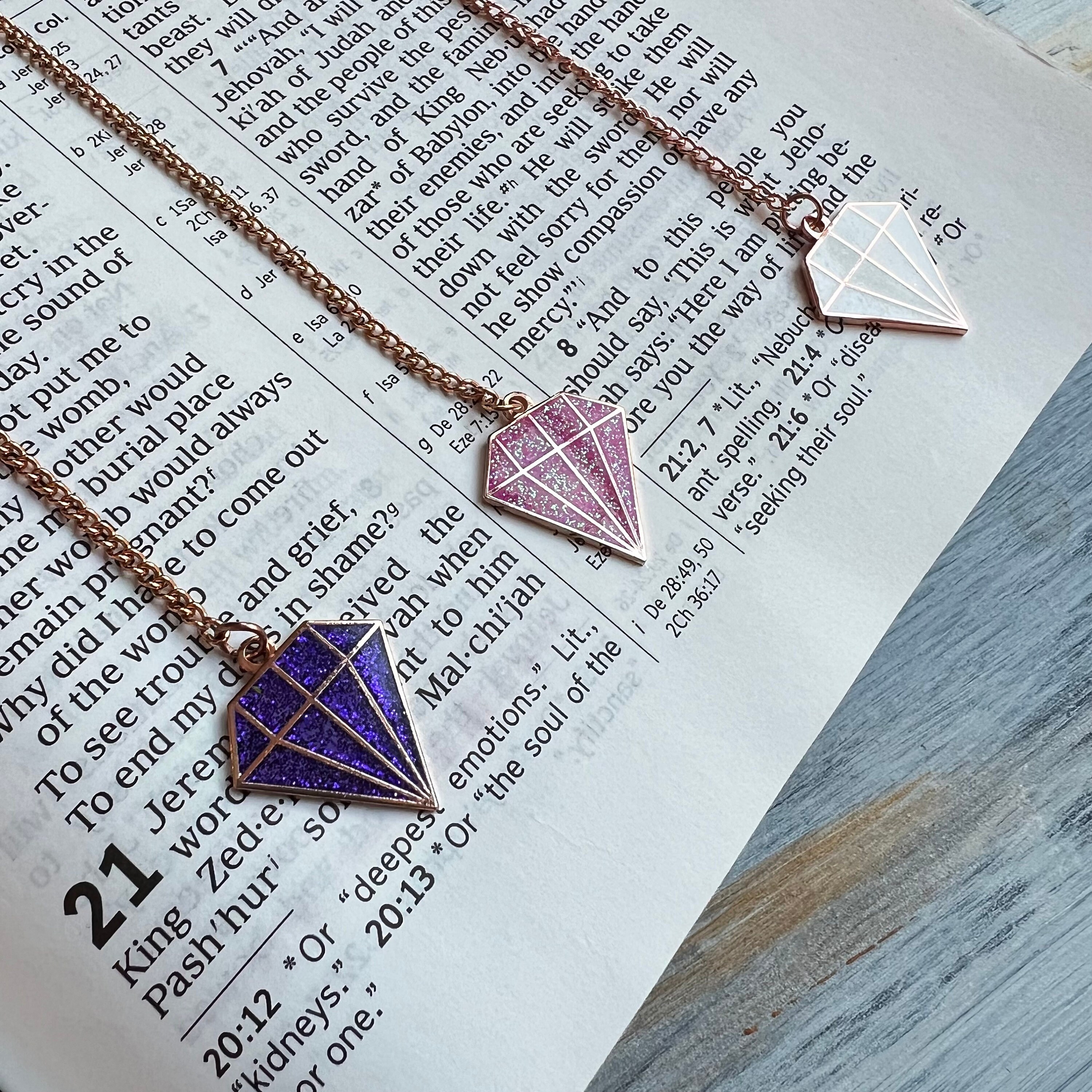 友人への贈り物 | 1 つの「宝石」ブックマーク | JW ギフト | 開拓者のための JW 研究アクセサリ | チェーン ジュエリー ブックマーク  | Just Because - Etsy 日本