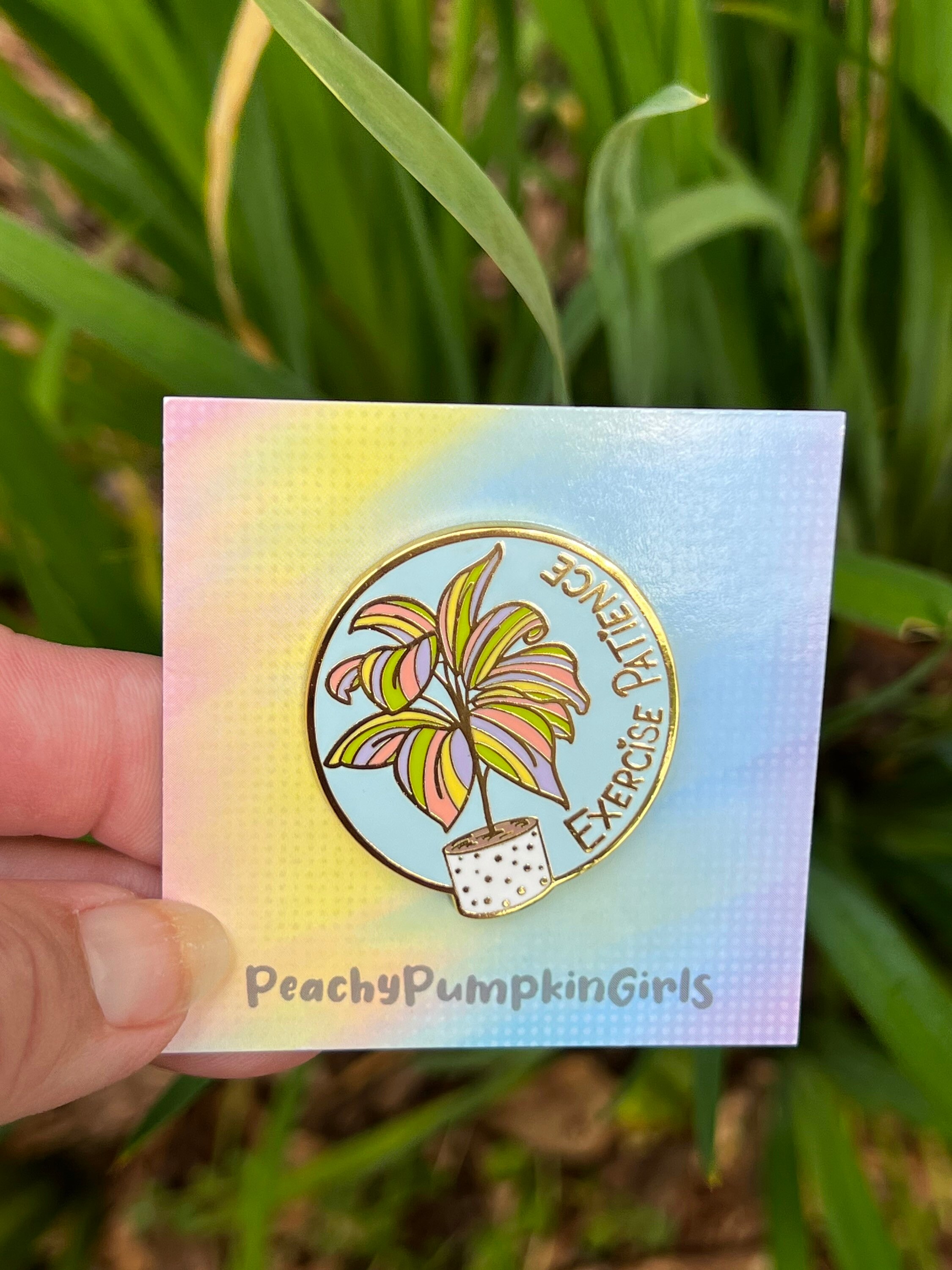 Exercise Patience Enamel Pin | JW Magnetic Pins | Gifts for Brothers ...
