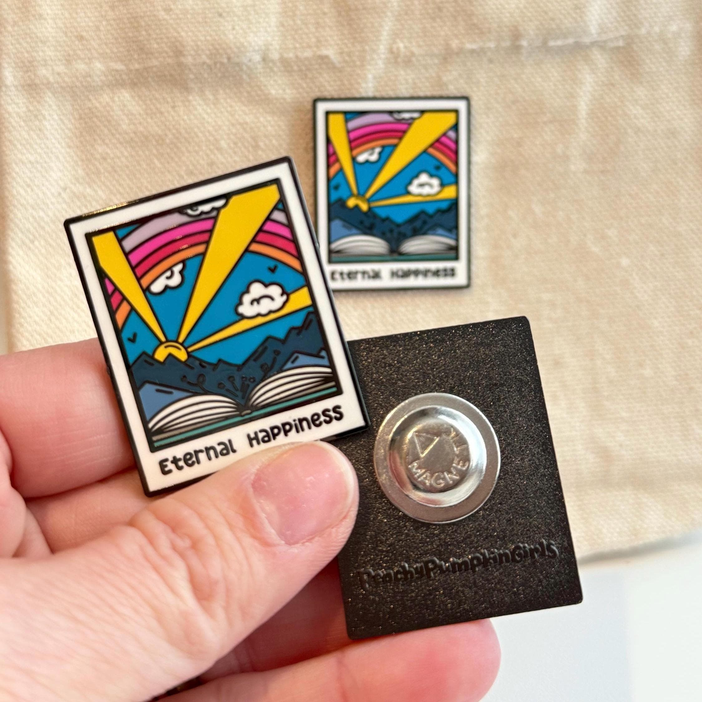 Eternal Happiness JW Convention Enamel Pin | Magnetic Back | Gifts for ...