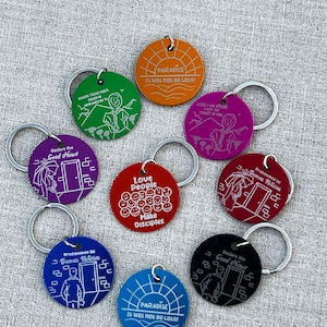 1 JW Keychain engraved for English & Spanish | JW gift | JW keychains | convention gifts | gifts for Elders | gifts for sisters and brothers