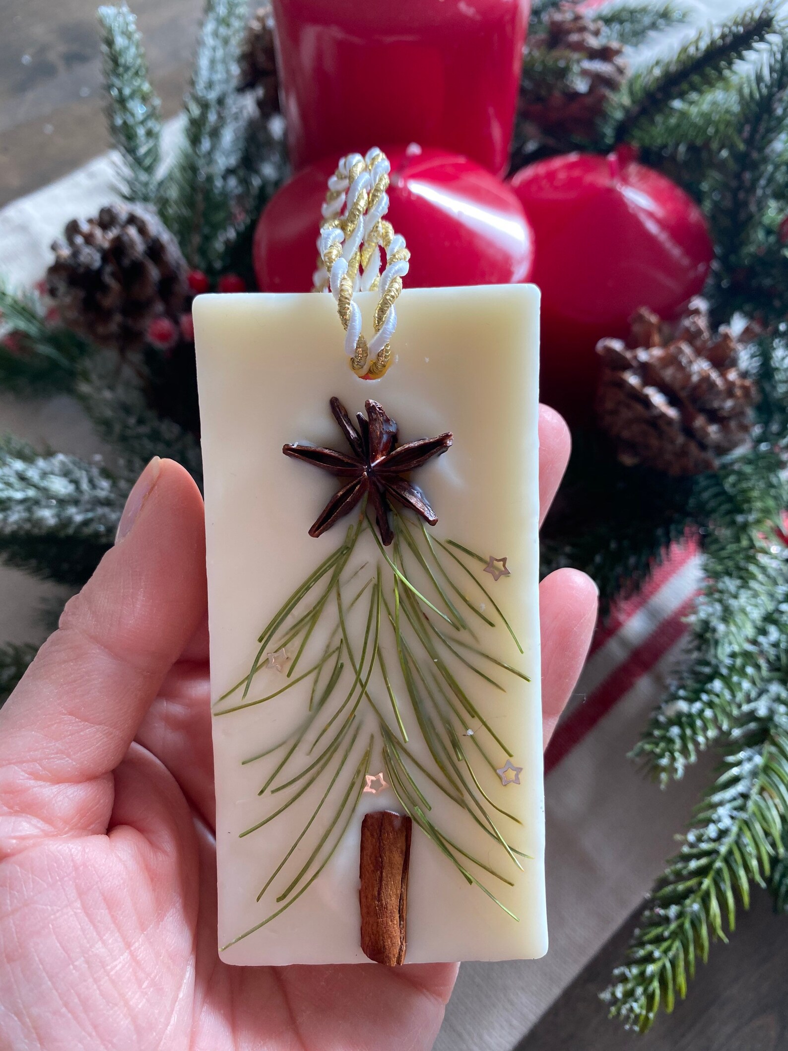 Scented soy wax botanical sachet. Aromatherapy stress relief Etsy