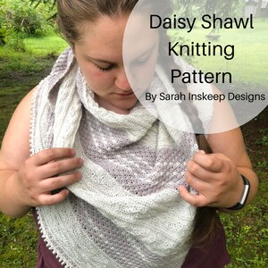 Shawl, Knitting Pattern, Shawl Pattern, Knit Shawl, Texture Shawl, Spring Shawl, Instant Download PDF, Neck Warmer, Triangle Shawl,