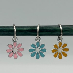 Flower Stitch Marker Set