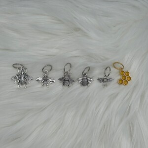 Honey Bee Stitch Markers 2