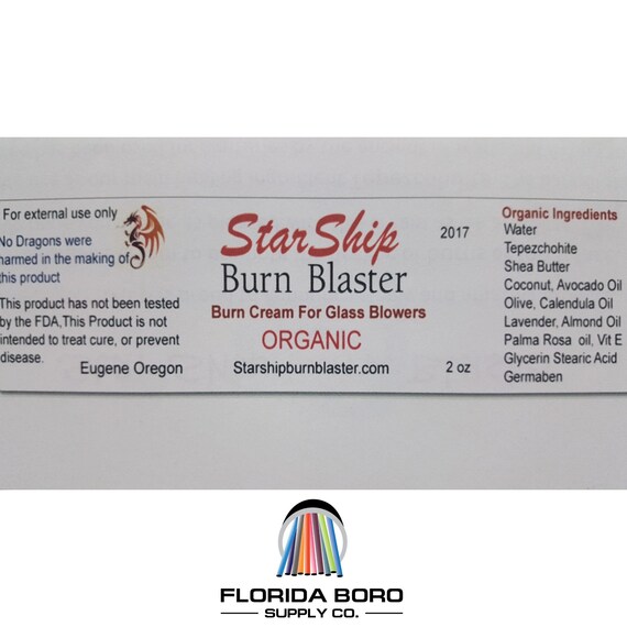 Starship Burn Blaster Cream For Glassblowers Etsy