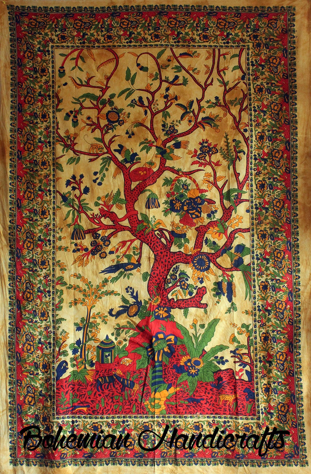 yoga with hanging sheets