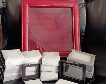 Gem, Rock and Charm Storage boxes plus Bonus