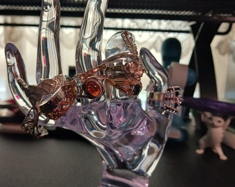 Elf kostuum- en halfedelstenen ringen