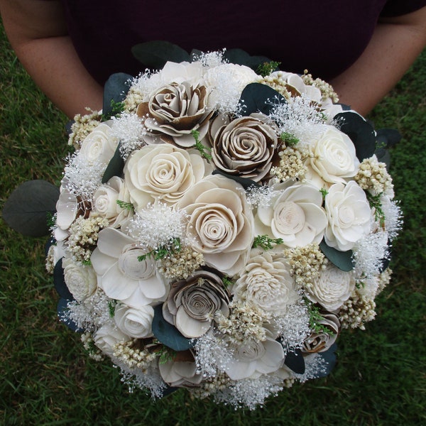 Sola Wood Bouquet Etsy